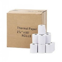 Thermal Paper Rolls, 2-1/4" x 85' - Per Roll - 10+ Rolls or 50+