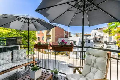 Superbe logement 4 1/2 meublé-Villeray-Libre du 11 au 22 Aout