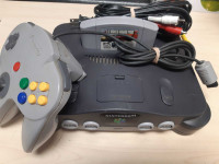 NINTENDO 64 Console with Controller and Game 