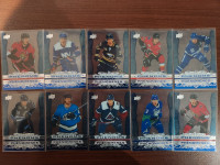 2020-21 Tim Hortons Clear Cut Phenoms Lot.  10 Cards