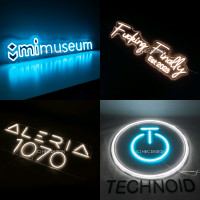 Custom affordable neon & 3d signs Stores business shops events