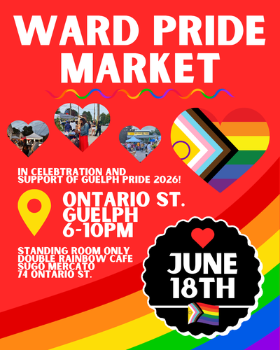 Ward PRIDE Market | This Thursday! ️‍, View more