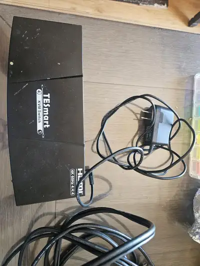 4-Port KVM Switch 4K 60Hz – Perfect for Home Office & Multi-PC S, View more