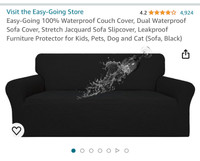 Sofa and love seat waterproof cover