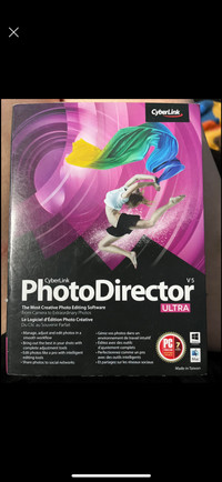 Cyberlink PhotoDirector v5 ultra brand new in box