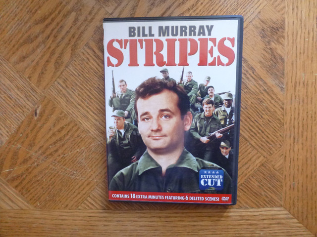 Stripes Extended Cut   DVD   mint  $5.00 in CDs, DVDs & Blu-ray in Saskatoon