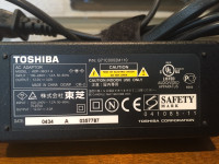 Toshiba AC Power Adapter For SD-P1400 Portable DVD Player