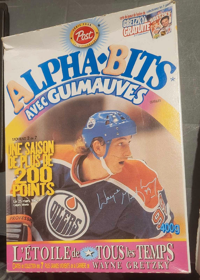 Wayne gretzky tribute cereal boxes  in Arts & Collectibles in Edmonton - Image 3