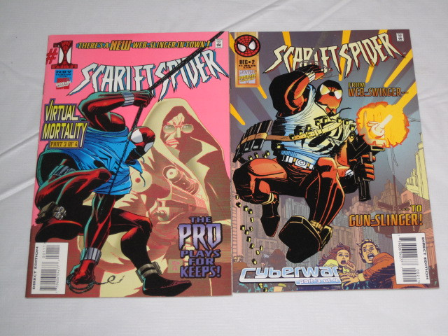 Marvel Comics Scarlet Spider#’s 1 and 2 set! comic book in Comics & Graphic Novels in City of Toronto