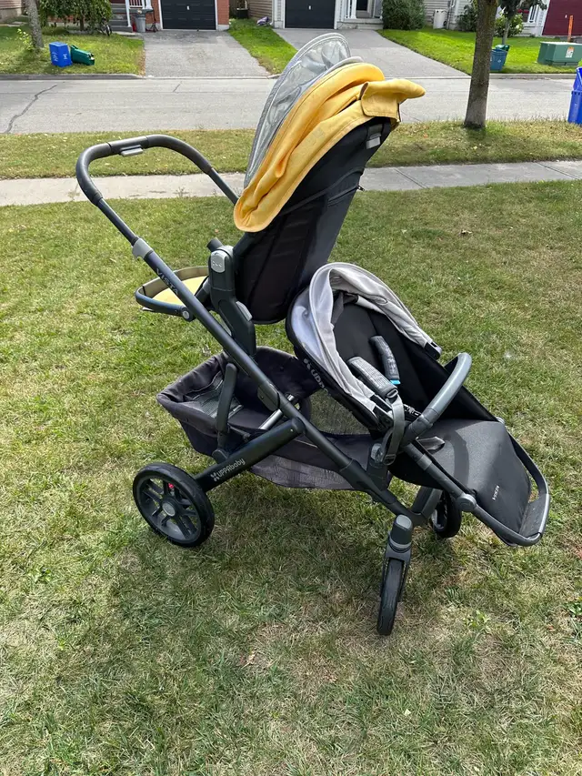 2018 Uppababy Vista Modular/Double Stroller in Strollers, Carriers & Car Seats in Oshawa / Durham Region - Image 9
