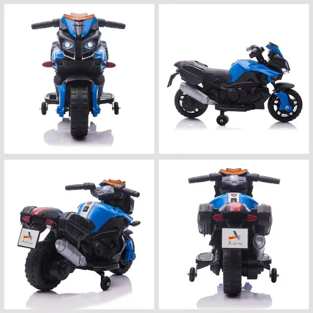 Kids Electric Motorcycle Ride-On Toy 6V 3 km/h Max Speed for Kid in Toys & Games in Markham / York Region - Image 10