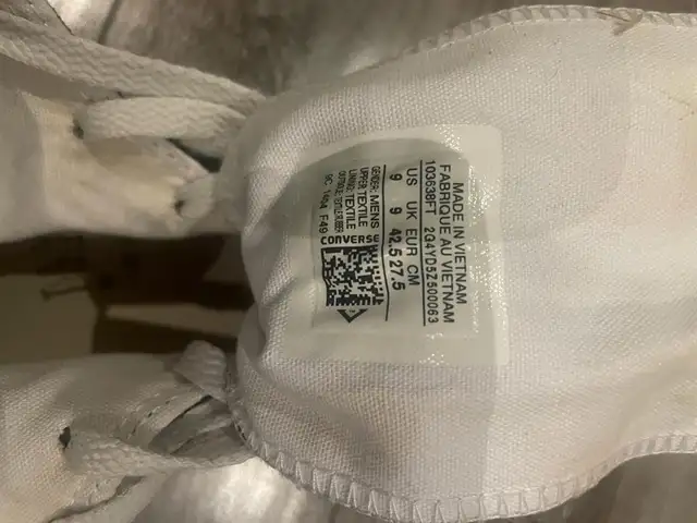 Converse OneStar ankle shoes - Mens size 9 in Men's Shoes in City of Toronto - Image 4