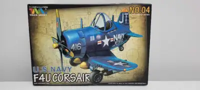 plastic model Tiger Model F4U-1A corsair, View more