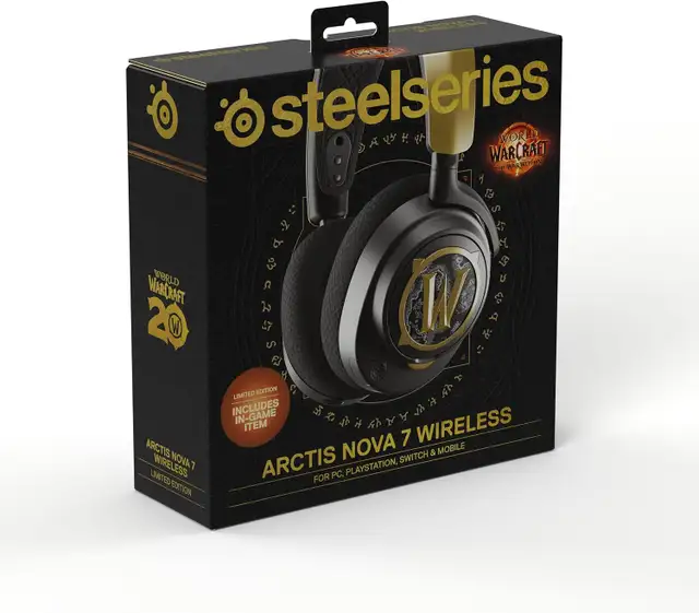 SteelSeries Arctis Nova 7 Headset-World of Warcraft - NEW IN BOX in PC Games in Abbotsford - Image 2