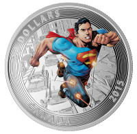 2015 1 oz Superman Action Comics #1 (2011) Silver Coin