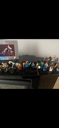 Lego miniatures-Batman, Minecraft,  BlueJays, Lucy, etc 