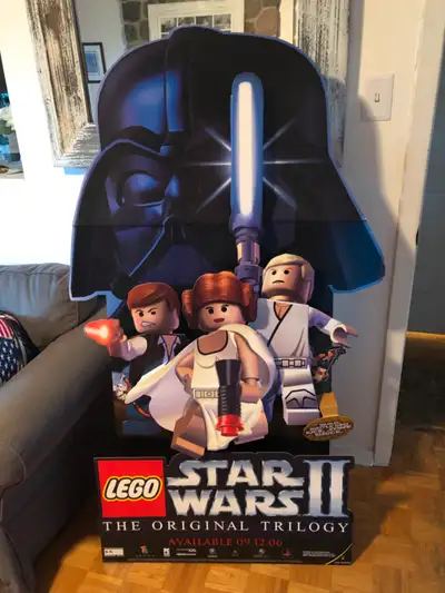 Lego Star Wars II The Original Trilogy Promo Cardboard Cutout, View more