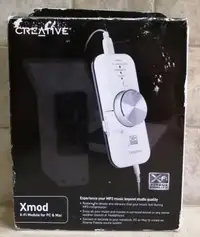 CREATIVE LABS Xmod USB Sound Card for PC and Mac