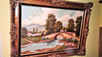Oil painting vintage/ signed