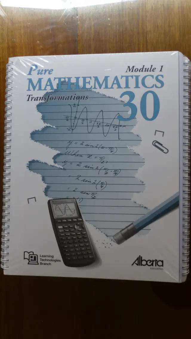 New-Pure Mathematics module 1 Textbooks(6 books) in Textbooks in Calgary - Image 4