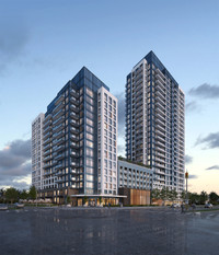 Sunny 1 1 Brand New Condo with Parking/Locker in Thornhill