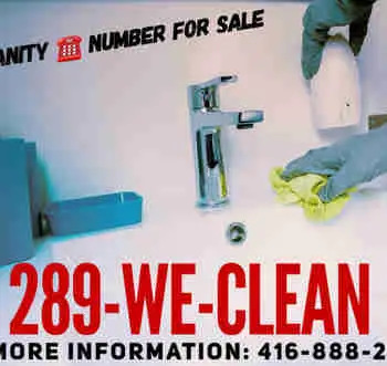 Fantastic for cleaning companie business 289-WE-CLEAN unique Vip, View more