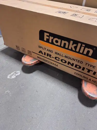 Brand New Split AC – 30,000 BTU Heating & Cooling – $200, View more