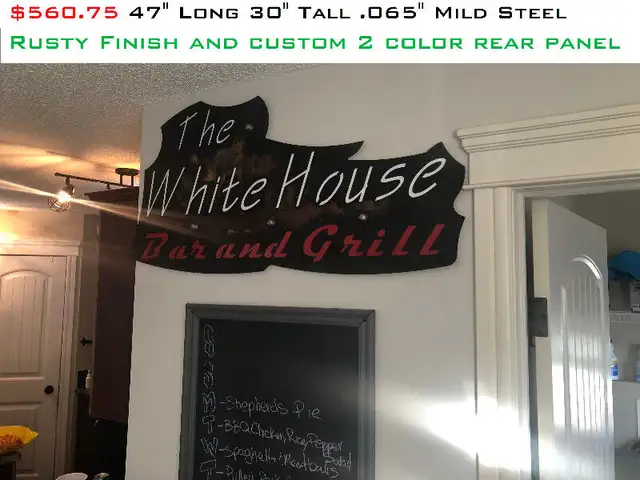 "Custom Metal" Signage in Outdoor Décor in Edmonton - Image 2