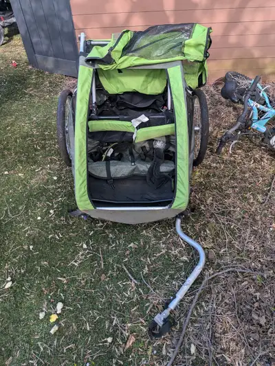 Double child bike hitch for sale, CHEAP!, View more