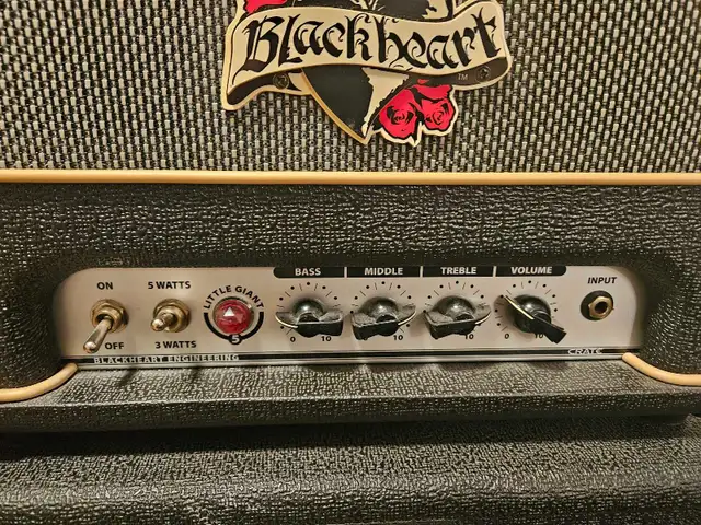 Amplificateur à lampes Blackheart in Amps & Pedals in Sherbrooke - Image 3