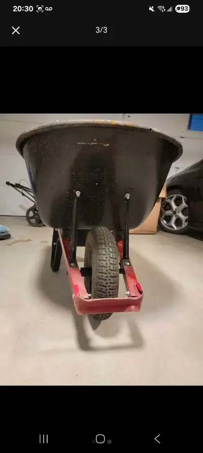 true tempo steel wheelbarrow 6 cu ft, View more