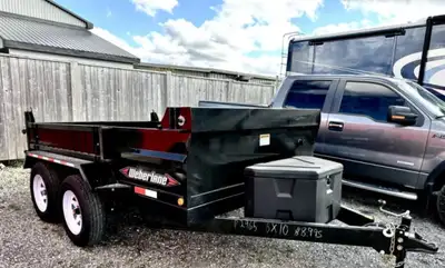 Looking for used dump trailer, let me know what you have! 5x10 6x10 6x12 7x12 Or other sizes