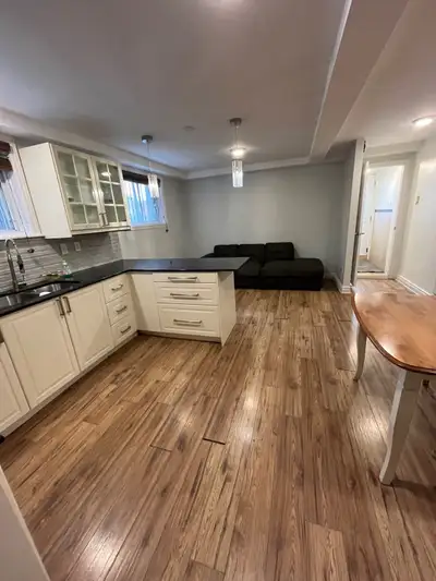 apt 3 1/2  Demi sous-sol