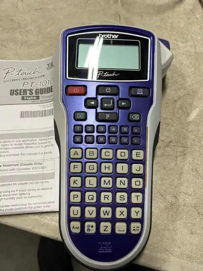 Brother P-touch thermal label maker, View more