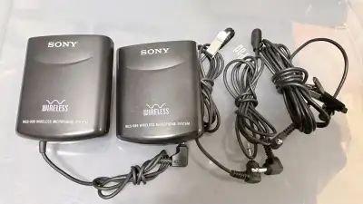Sony Wireless Microphone System $30, View more