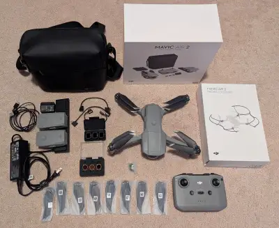DJI Mavic Air 2 Combo and accessories, View more