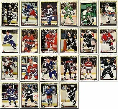 1990-91 Bowman Hockey Hat Trick 22 Card Sub-Set, View more