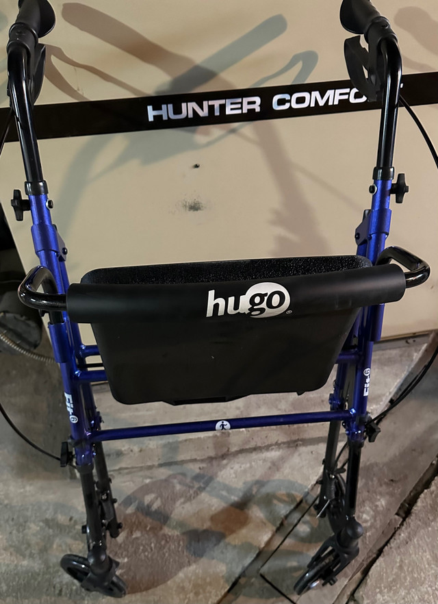 Hugo Fit 6 Adjustable Rolling walker in Health & Special Needs in Corner Brook - Image 3
