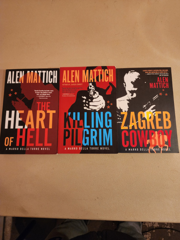 3 Novels by Alen Mattich Paperback in Fiction in Edmonton