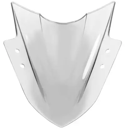 Enhance your Kawasaki Ninja 300 or 250 with this aftermarket clear windshield, designed for improved...
