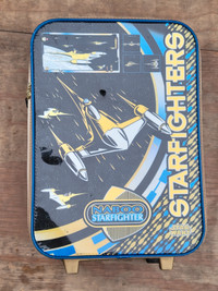 Star Wars Naboo Starfighter carry on child's suitcase .