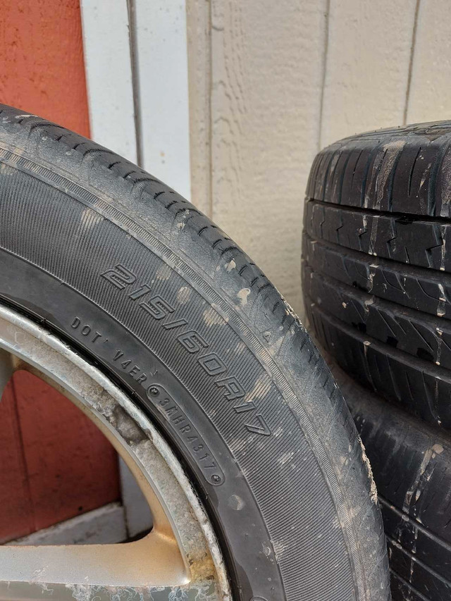 215/60/17 Tires and rims in Tires & Rims in St. Catharines - Image 2