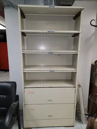 Four file shelves for sale, View more
