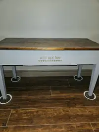 antique piano bench