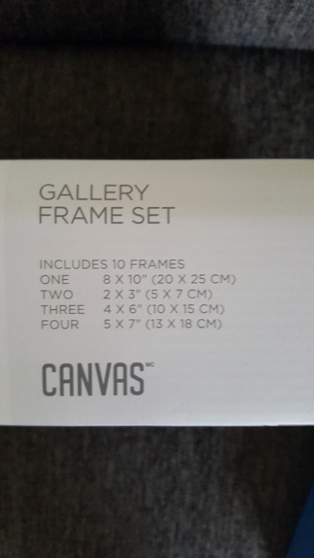 Brand new photo frame set - boxed in Arts & Collectibles in London - Image 2