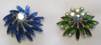 BEAUTIFUL RHINESTONE BROOCH