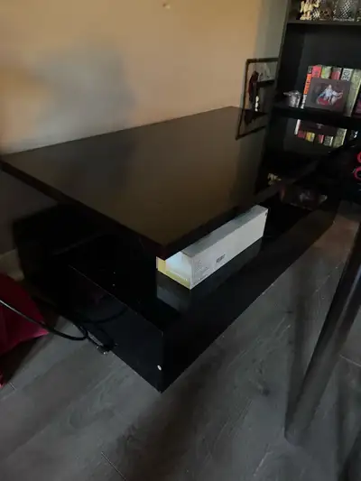 black high gloss coffee table, View more