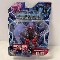 He-man masters of the universe, power attack ram ma’am action