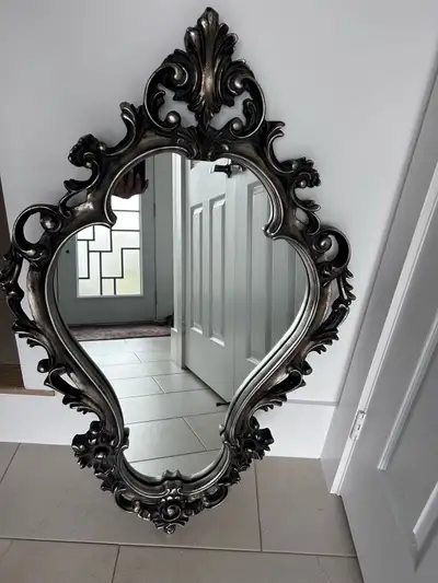 Ornate Bronze Baroque Mirror , View more
