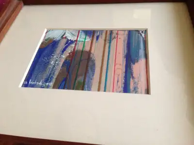Bargain price for Original modern artwork by famous important canadian artist that will complement y...